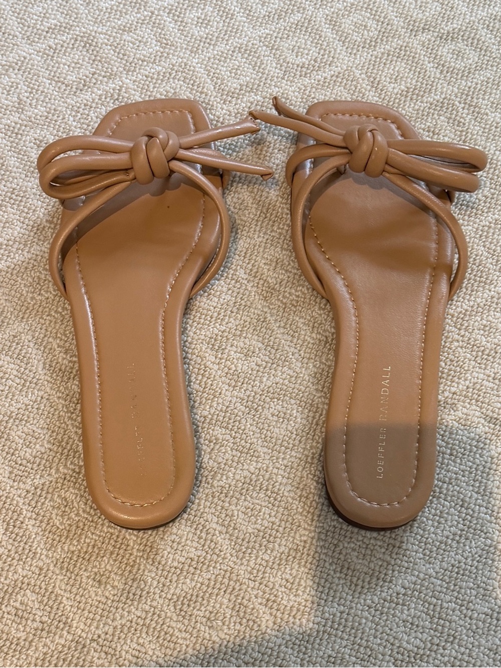 Loeffler Randall Hadley Bow Slide Sandals - Picture 2 of 6